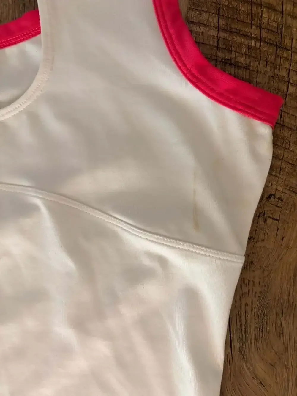 Nike Women's Dri-FIT Athletic Tank Top with Pink Trim